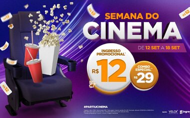 Imagem de destaque para Semana do Cinema oferece ingressos a R$ 12; saiba tudo!