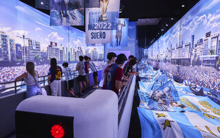 Exposição: Exposição 'The Messi Experience' no Shopping Eldorado