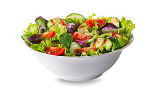 Salada colorida
