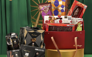 Cesta  Natal e Cesta Special Língua de Gato, da Kopenhagen