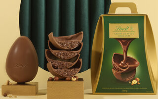 Ovo Creme de Avelã Crocante, da Lindt