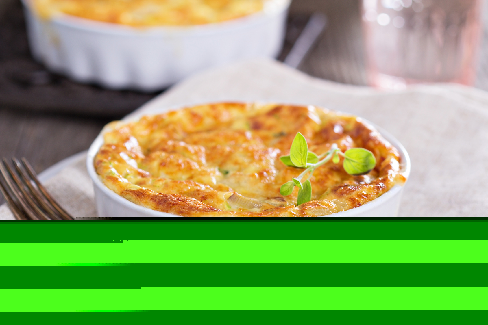 QUICHE INTEGRAL DE 4 QUEIJOS