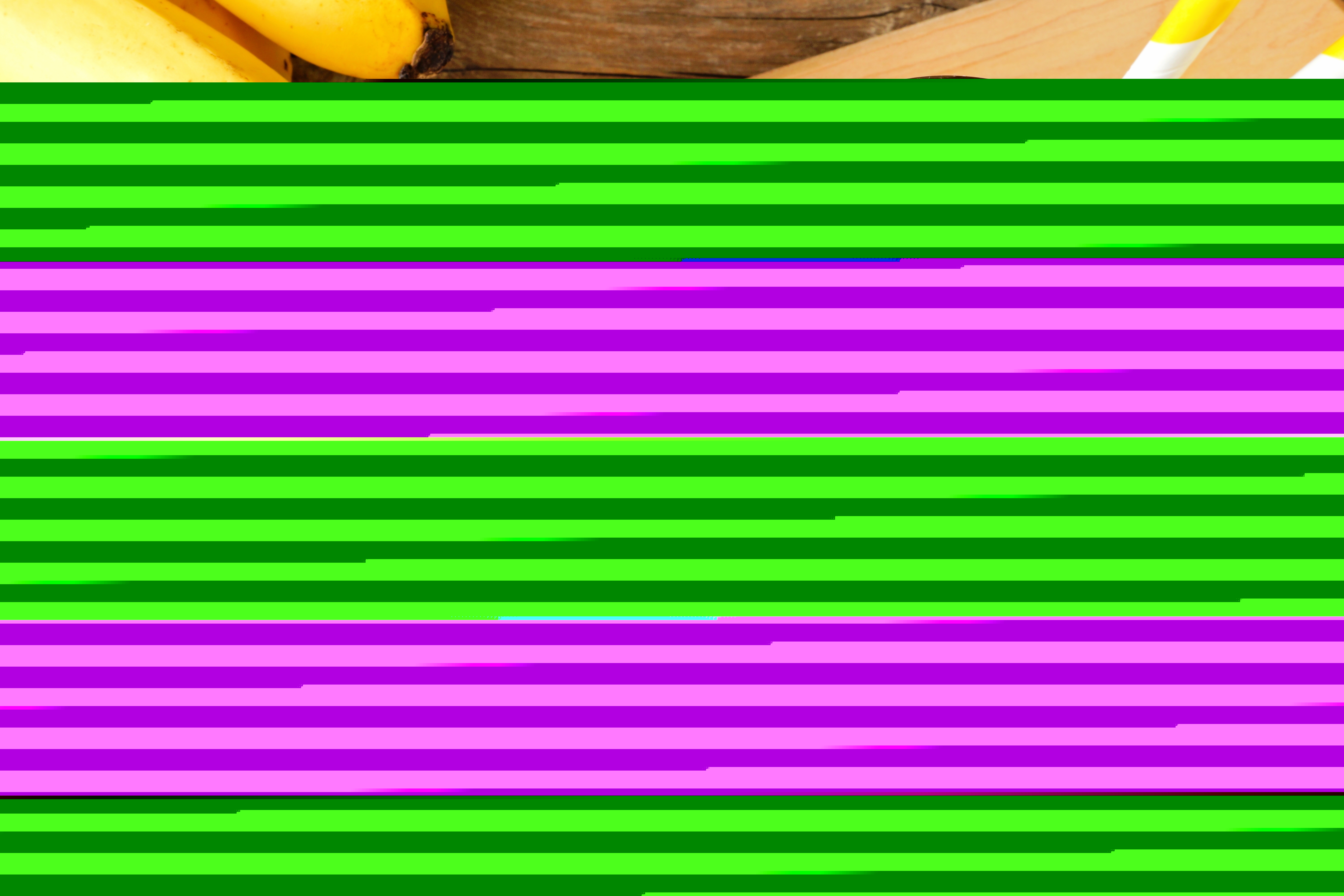 Smoothie de banana e pasta de amendoim